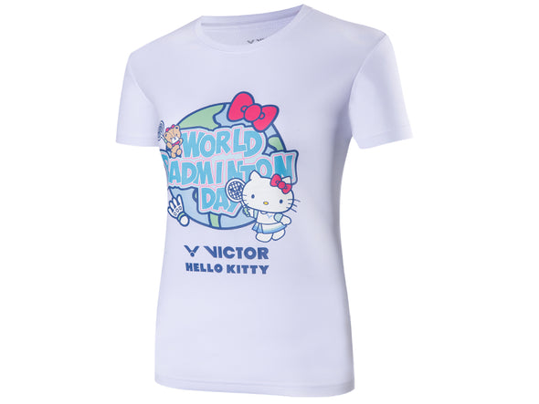 VICTOR X HELLO KITTY World Badminton Day T-Shirt T-KT301