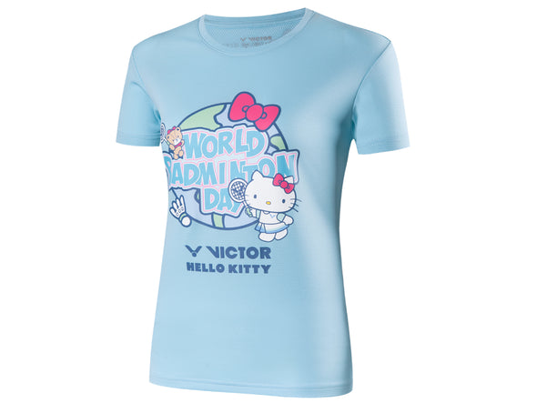 VICTOR X HELLO KITTY World Badminton Day T-Shirt T-KT301