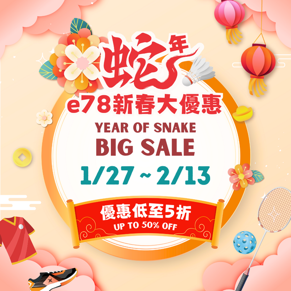 E78 YEAR OF SNAKE BIG SALE