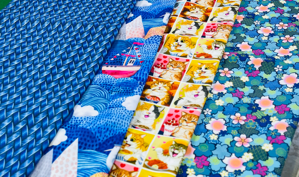 LiS.. Handmade Hong Kong Fabric Handmade Bags