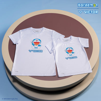 VICTOR x Doraemon Junior T-Shirt T-501JRDRM