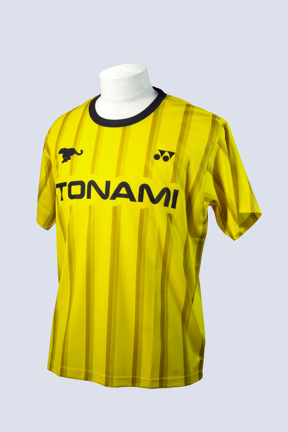 YONEX x Tonami Badminton Team T-Shirt 2025 TBSNT007（Yellow）