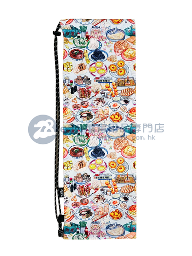 Handmade Water Resistant Racket Case (HK Street Food Paradise 574)