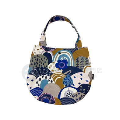 Handmade waterproof small handbag （Abstract Flower 251）