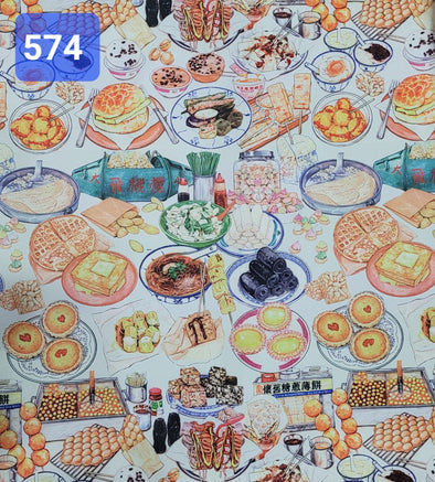 Handmade Water Resistant Handle Case (HK Street Food Paradise 574)