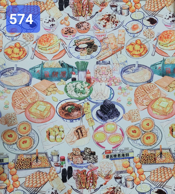 Handmade Water Resistant Handle Case (HK Street Food Paradise 574)