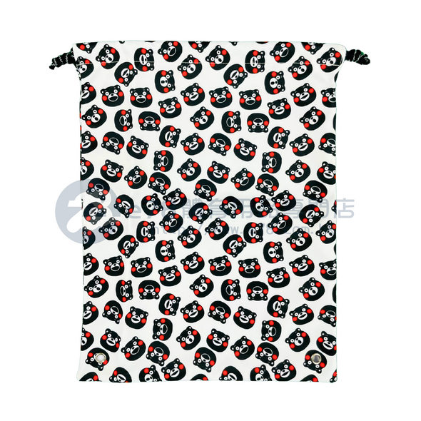 Handmade Water Resistant Shoes bag (Kumamon Faces 507)