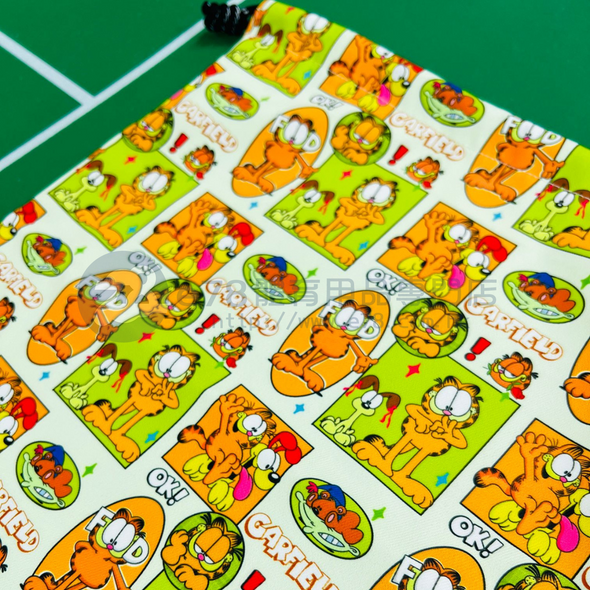 Handmade Water Resistant Shoes bag (Garfield Comic Panels 558)