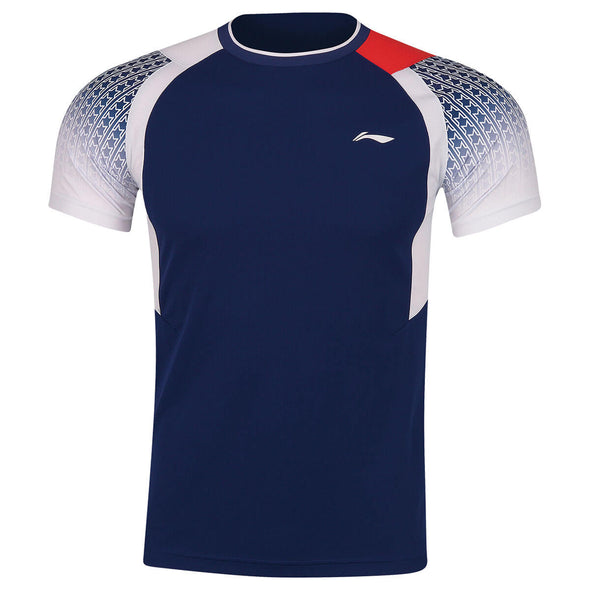 LI-NING Men's Game Shirt and Shorts Set AATP019