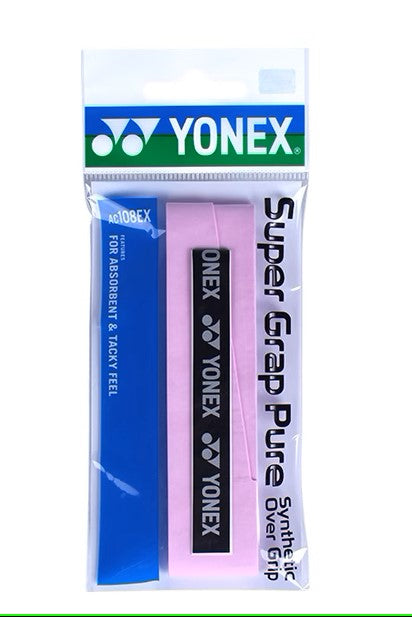 YONEX SUPER GRAP PURE Synthetic Over Grip AC108EX