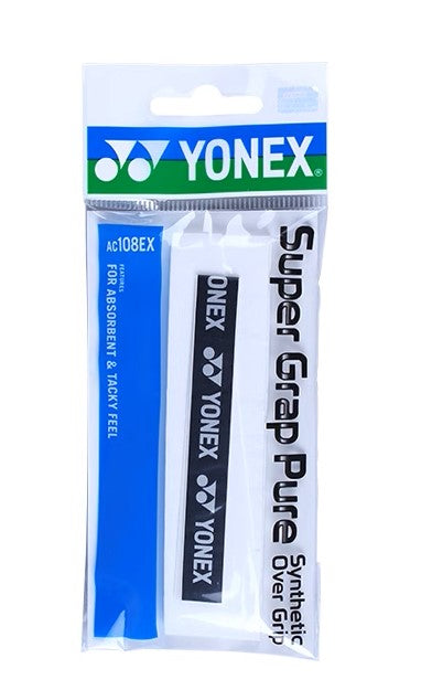 YONEX SUPER GRAP PURE Synthetic Over Grip AC108EX