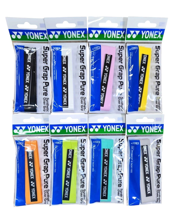 YONEX SUPER GRAP PURE Synthetic Over Grip AC108EX