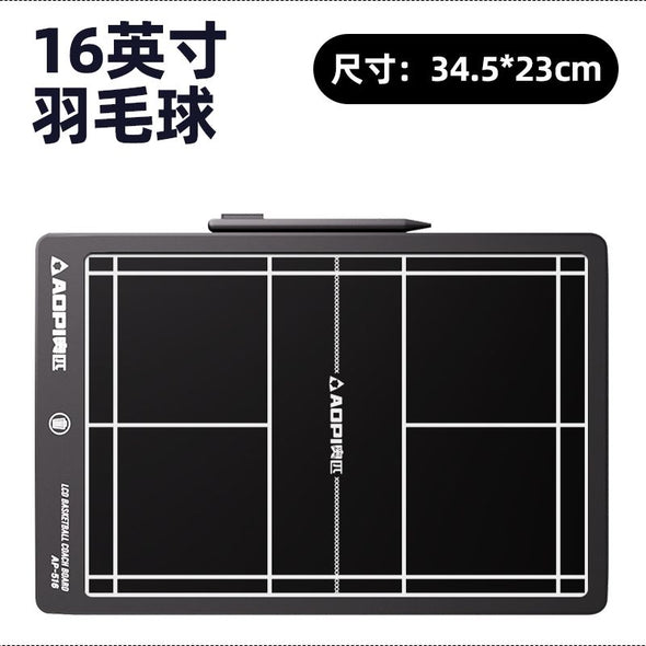 AOPI LCD Electronic Badminton Tactical Board