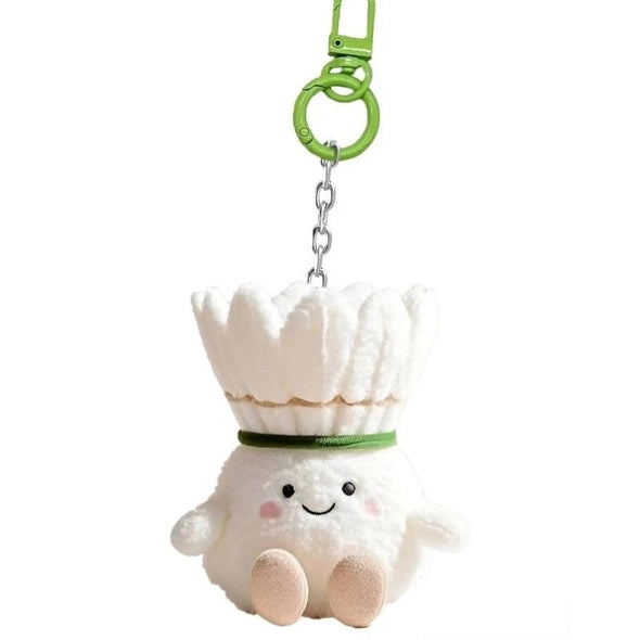 Cute Badminton Shuttlecock Soft Keychain