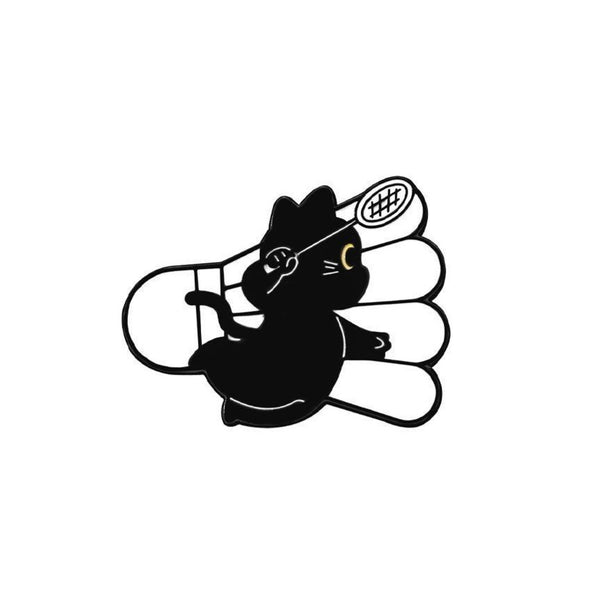 Playful Sports Cat Brooch (Pin) CACC009