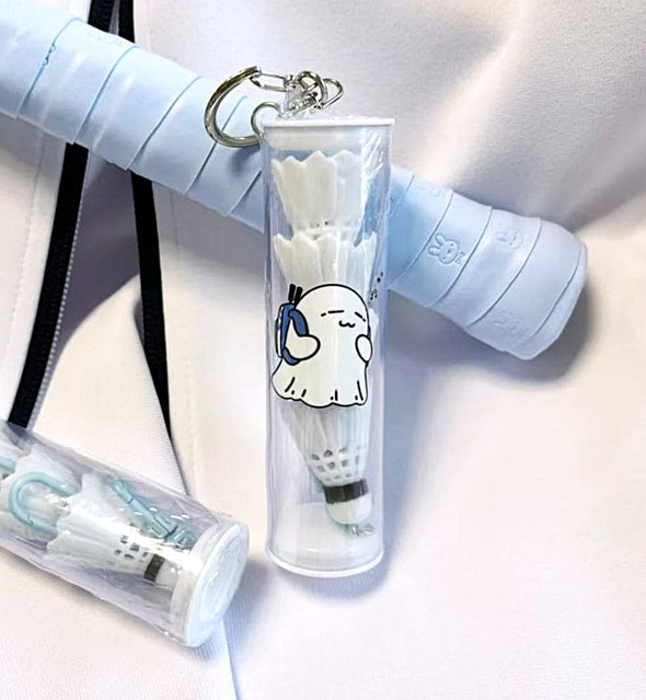 Mini Badminton Tube Keychain CKEY0019