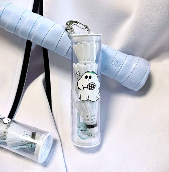 Mini Badminton Tube Keychain CKEY0019