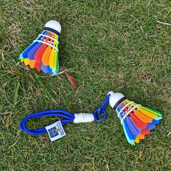 Starry Sky / Rainbow 1:1 Badminton Keychain CKEY0030