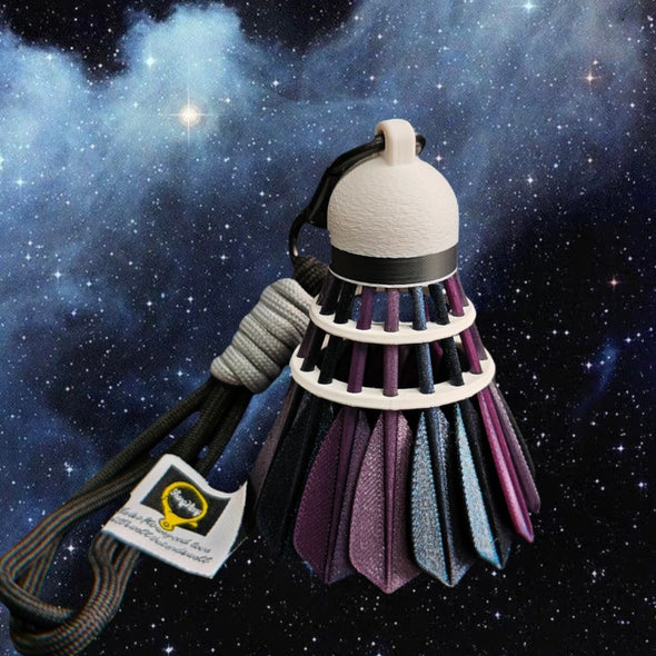 Starry Sky / Rainbow 1:1 Badminton Keychain CKEY0030