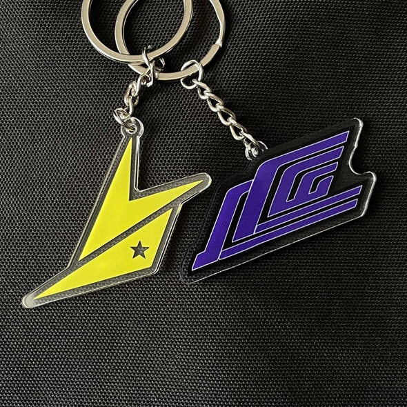 Badminton Base Logo Keychain CKEY0031