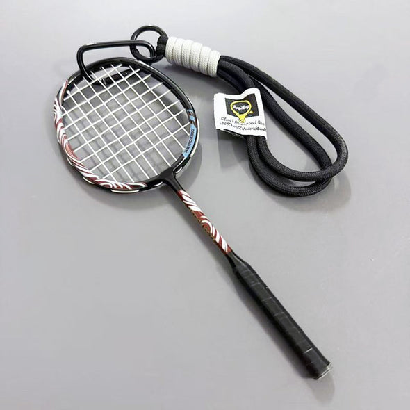 Mini Carbon Fiber Badminton Racket Keychain CKEY0035