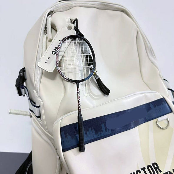 Mini Carbon Fiber Badminton Racket Keychain CKEY0035