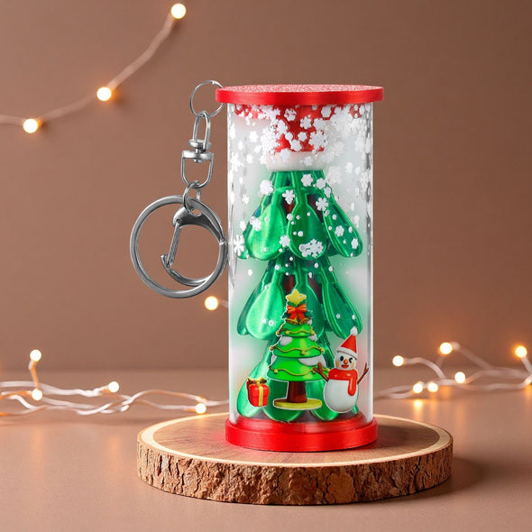 Mini Christmas Badminton Keychain CKEY0036