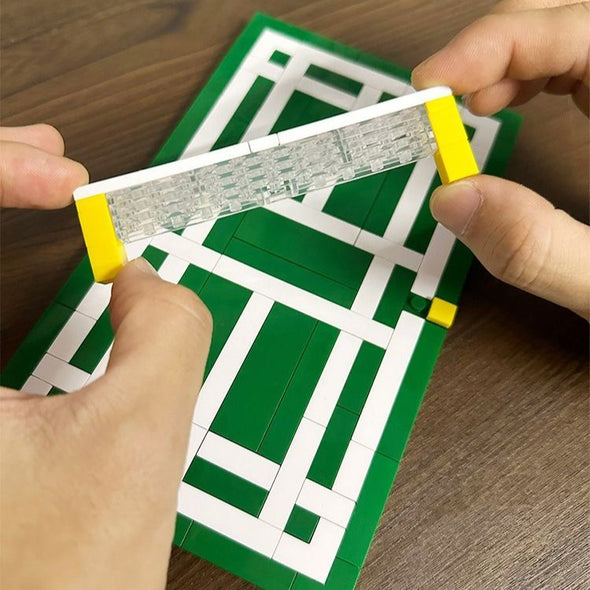 Building Block Badminton Court Desktop Model COTHER014