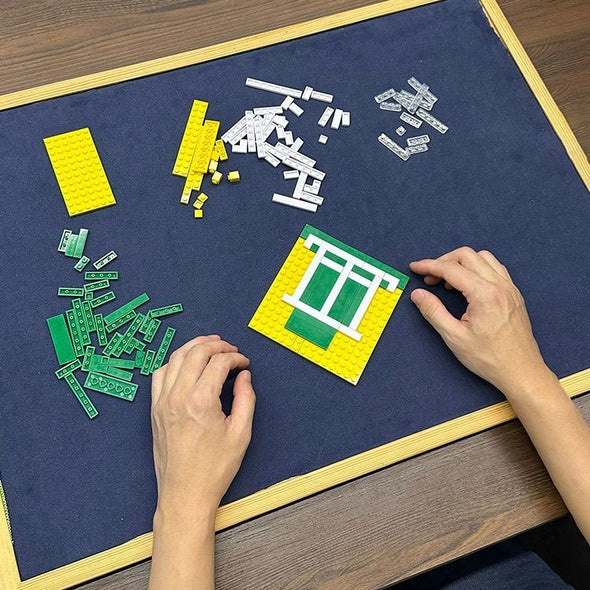 Building Block Badminton Court Desktop Model COTHER014