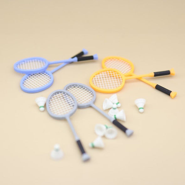 Miniature Badminton Racket & Shuttle Model COTHER015