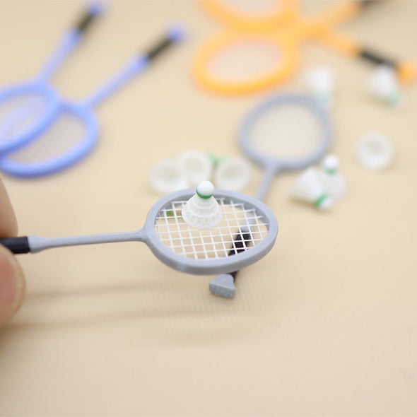 Miniature Badminton Racket & Shuttle Model COTHER015