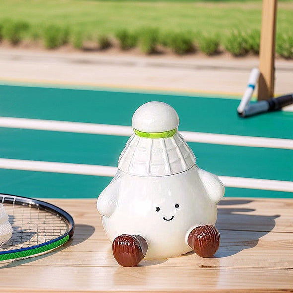 Badminton Shuttlecock Ceramic Mug COTHER02