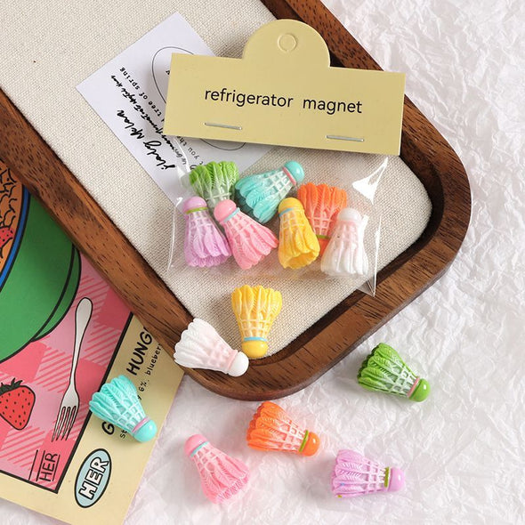 Mini Badminton Resin Magnet COTHER011