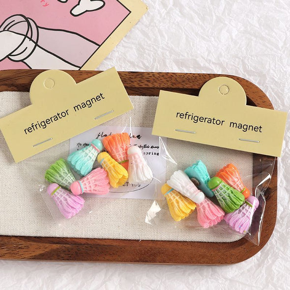 Mini Badminton Resin Magnet COTHER011