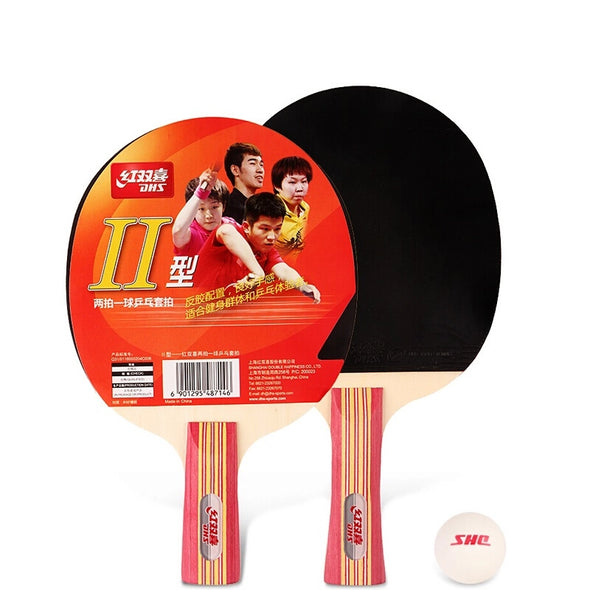 DHS Type II Table Tennis Bat Set