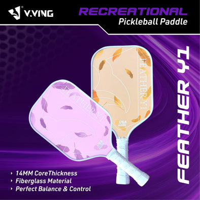 Y.YING Feather Y1 14mm Pickleball Paddle