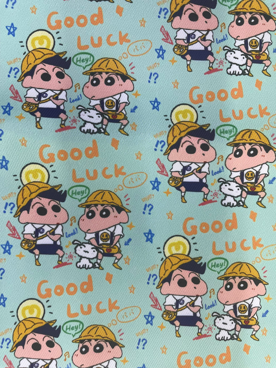 Handmade Water Resistant Racket Case ( GOOD LUCK Crayon Shin-Chan 339 ...