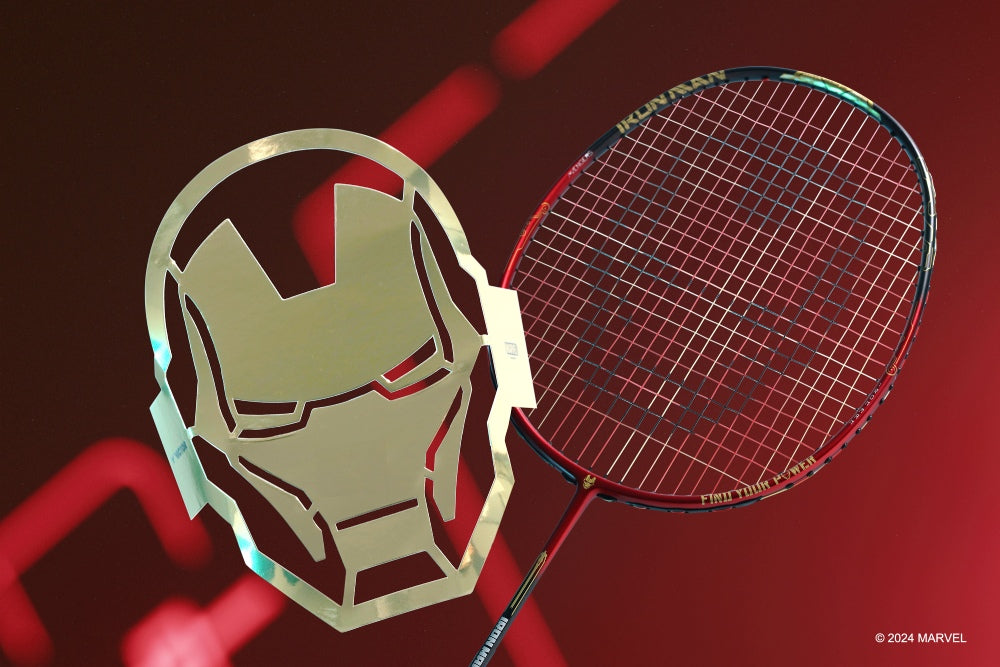 VICTOR Iron Man Limited Racket Set - IRON MAN METALLIC GB D – e78shop