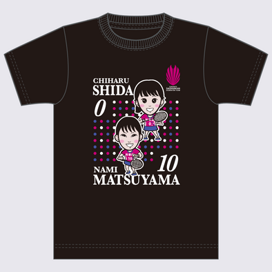 Saishunkan-Badminton CHIHARU SHIDA &NAMI MATSUYAMA T-shirt