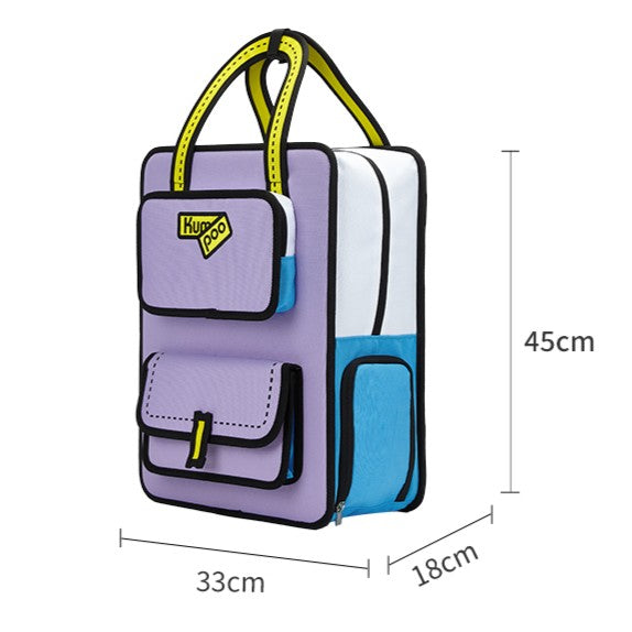 Kumpoo Badminton Racket Backpack KB-527