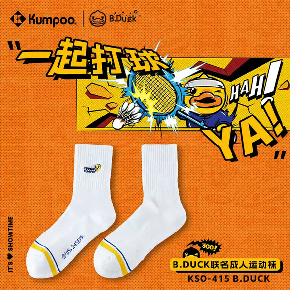 Kumpoo x B.Duck Thick Sports Socks KSO-415 B.DUCK