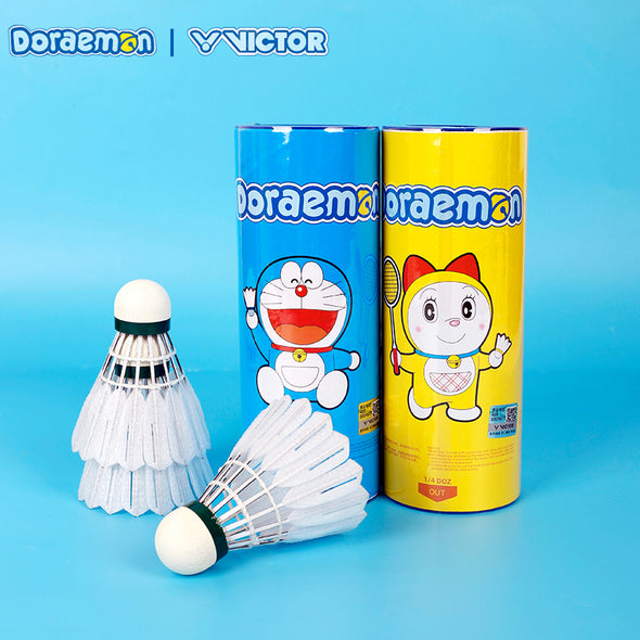 VICTOR x Doraemon Synthetic Shuttlecocks NCS DRM