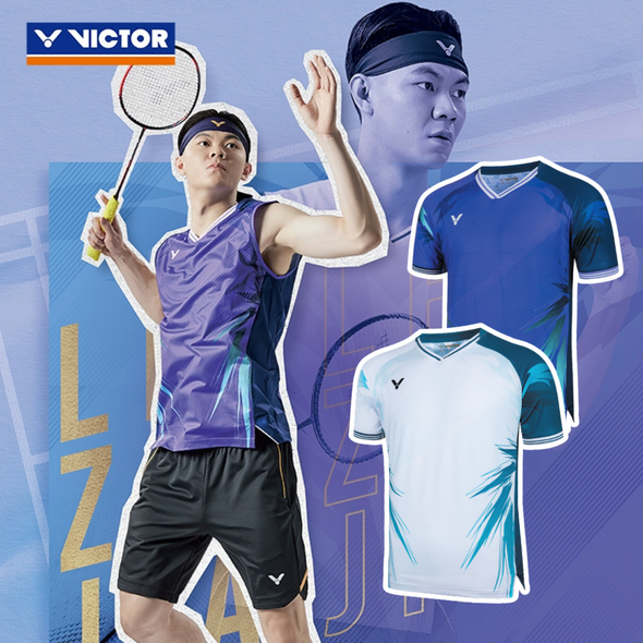 VICTOR Lee Zii Jia UNI Game shirt T-50007 – e78shop VICTOR Lee Zii Jia UNI Game shirt T-50007 – e78shop