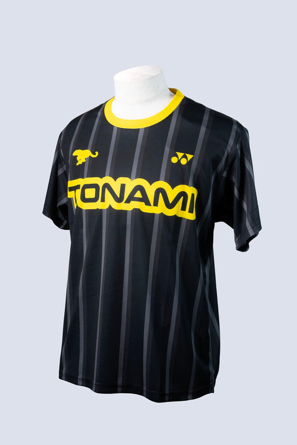 YONEX x Tonami Badminton Team T-Shirt 2025 TBSNT007（Black）
