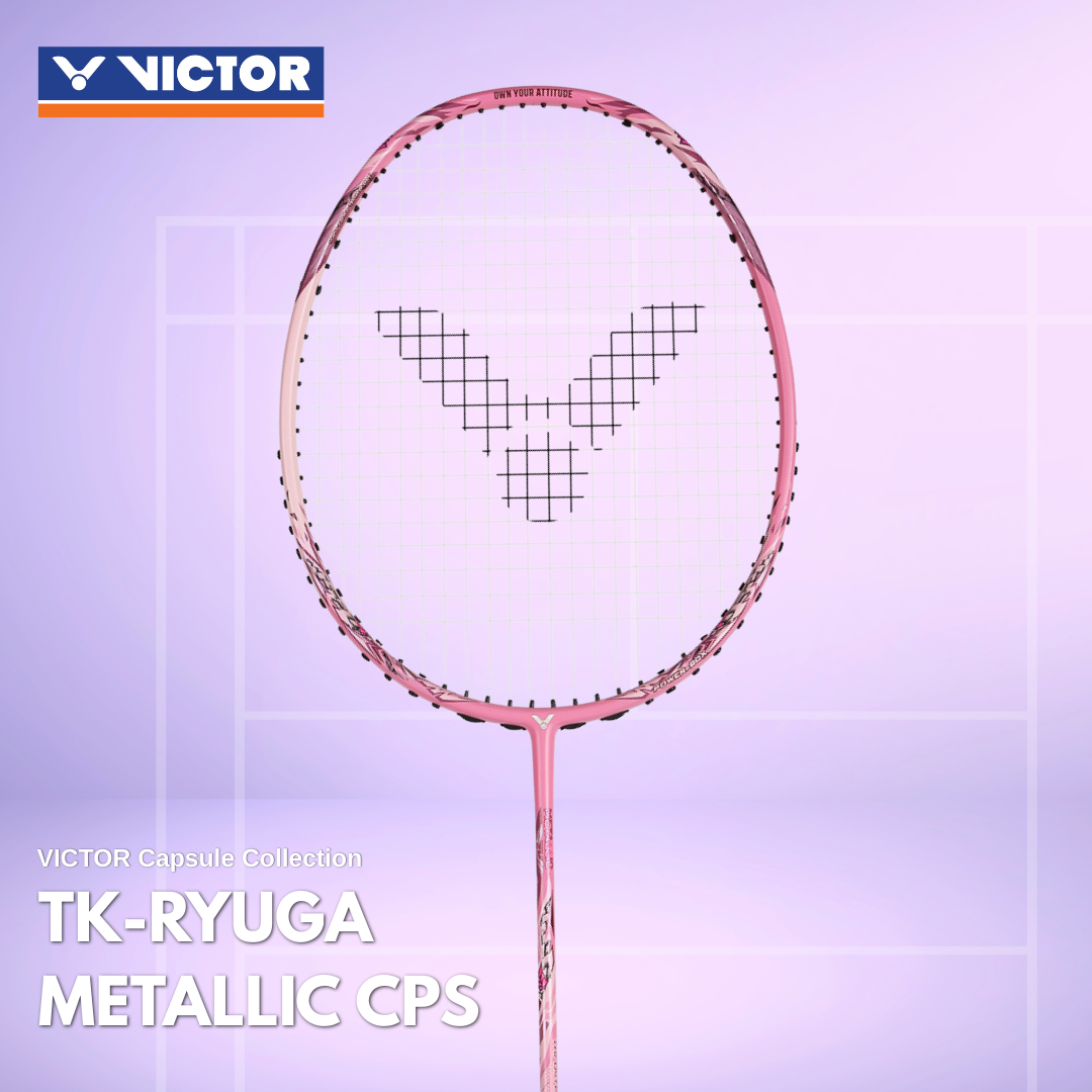 VICTOR Capsule Collection Badminton Racket TK-RYUGA METALLIC