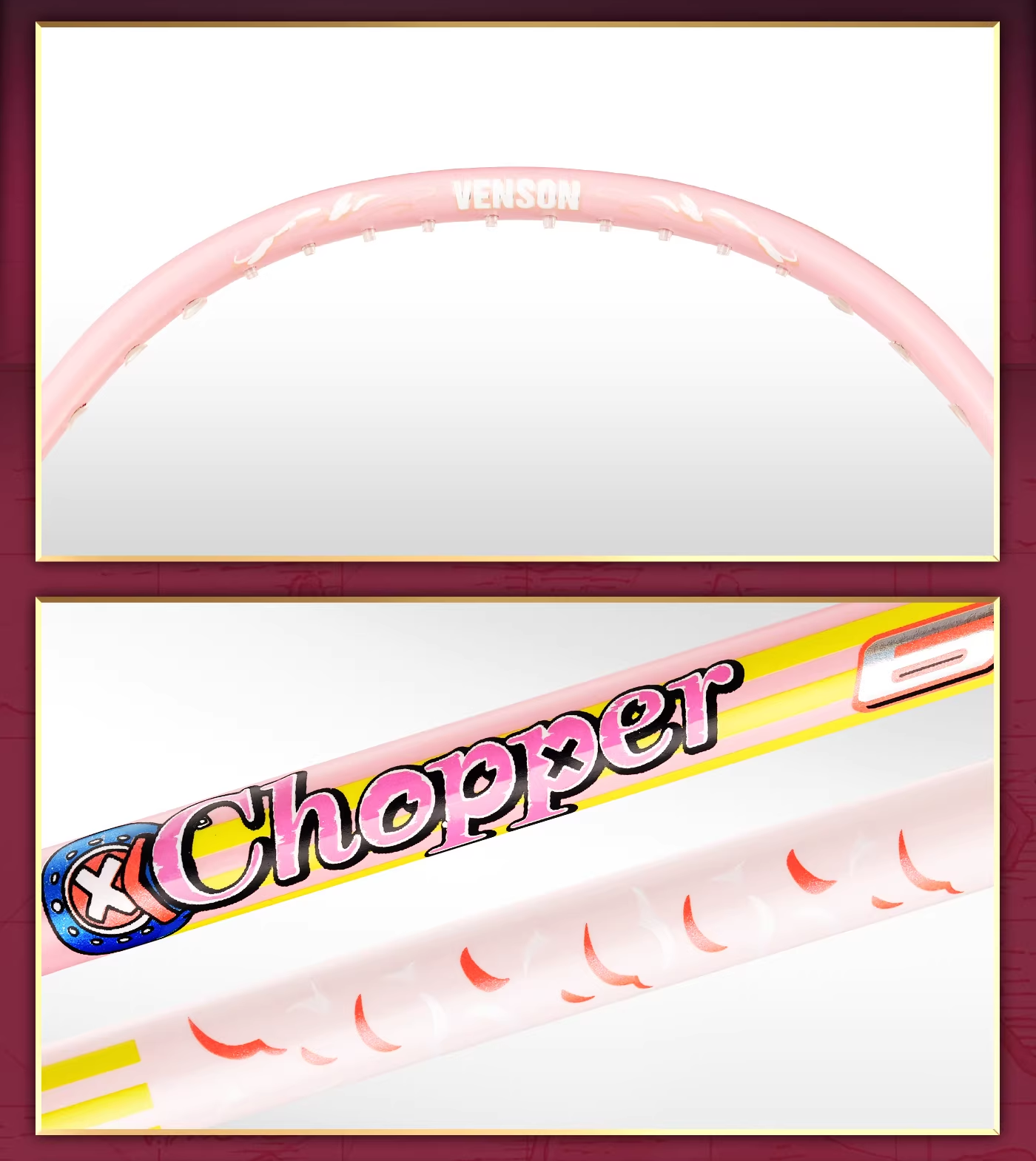One Piece Racket VS x ONE PIECE Series - Chopper Badminton Racket – e78shop