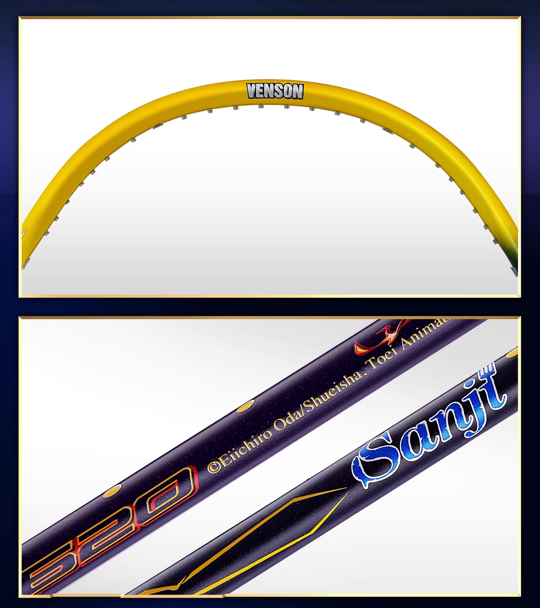 One Piece Racket VS x ONE PIECE Series - Sanji Badminton Racket – e78shop