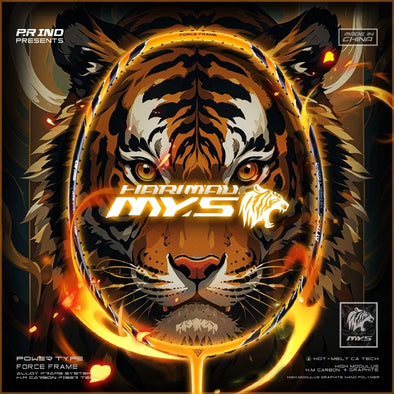 PRsports Malaysia Limited Edition HARIMAU Badminton Racket