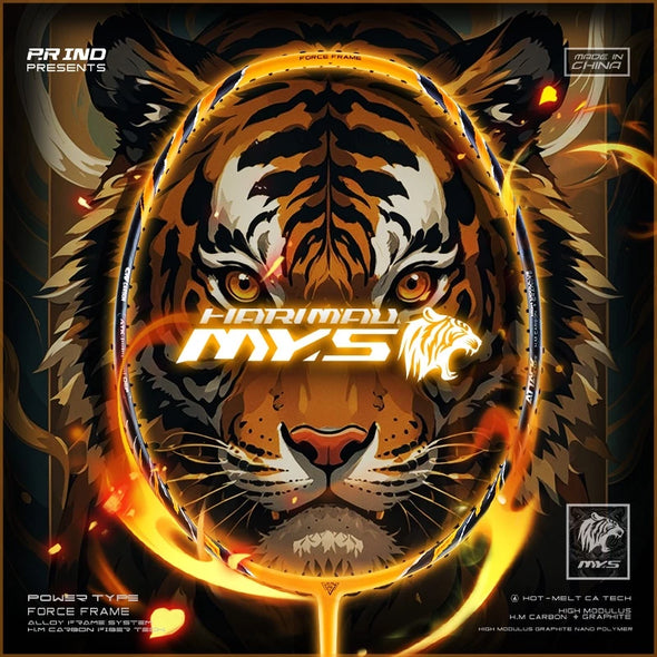 PRsports Malaysia Limited Edition HARIMAU Badminton Racket