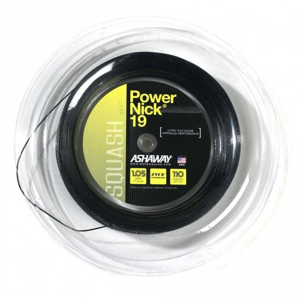 Ashaway PowerNick 19 Squash STRINGING SERVICE